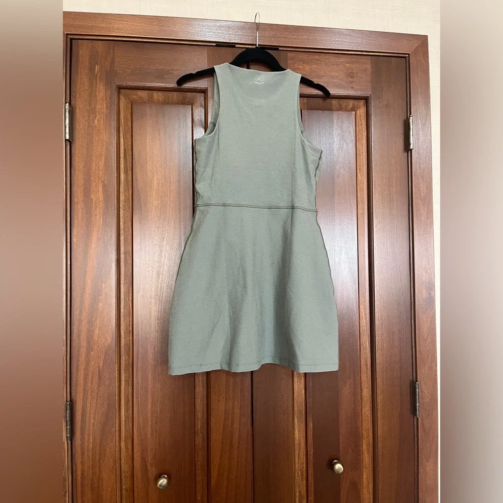 Beyond Yoga - spacedye moveup mini dress grey sage - Picture 9 of 12
